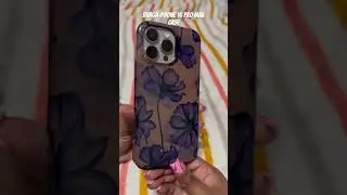 Burga iPhone 16 Pro Max Case! So Beautiful 😍 #unboxing #cases #apple #iphone16promax #iphone