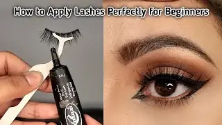 Easiest Way to Apply False Lashes!! Asma Khan