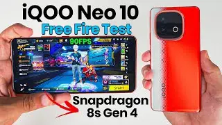 🚀Ultimate Free Fire Showdown: iQOO Neo 10 | 90FPS Max Performance Battle🔥🎮