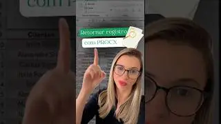 🕵&zwj;♀️ Retornar o &uacute;ltimo valor de uma lista com PROCX! #excel #excelbr #planilhas
