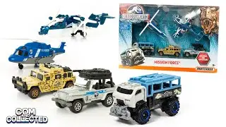 Matchbox Jurassic World Jeep Wrangler (#02) and the 2015 Mission Force 5 Pack Review