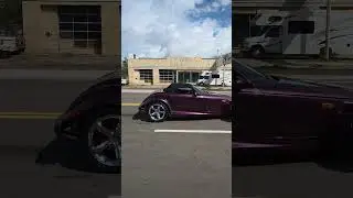 1999 Plymouth Prowler Cruising Down Route 66