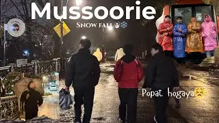 Mussoorie aou snow fall nainw tangdwng mwn but || VLOG