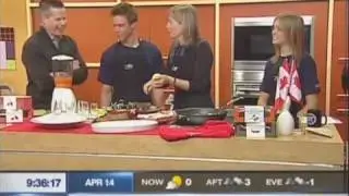 Lesley Stowe and the Canadian Ski Jumpers on BT Calgary