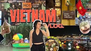▶峴港vlog◀ ‼️抽獎🇻🇳在越南當千萬富翁💰實現餐餐米其林自由😍／會安放水燈太夢幻✨／椰子蛋鹽咖啡都超好喝☕️／五行山也太壯觀／按摩天堂💆🏻‍♀️