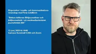 Disputation Terje Lindblom