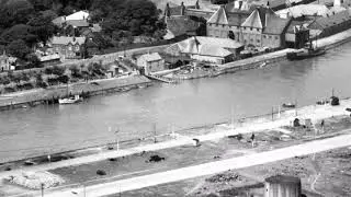 Along The River Yare, Great Yarmouth,  1947