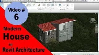 Complete House in Revit Tutorial Part 6- Modern House Design in Revit Architecture