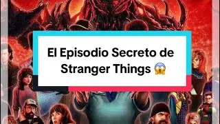 El episodio secreto Final final de #StrangerThings #Netflix #Series #tv
