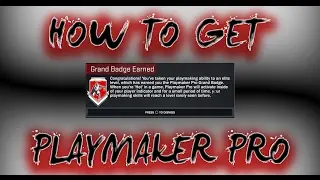 How to get Playmaker Grand Badge/Point Forward Grand Badge