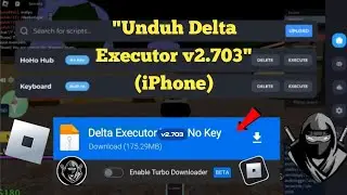 Cara Mengunduh Delta Executor v2.703 Untuk (iPhone) | Roblox Delta Executor TANPA KUNCI