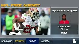 Top 25 NFL Free Agents Before 2018 NFL Free Agency Starts
