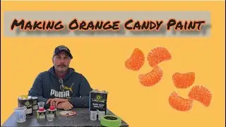 How to make custom Orange Candy Paint