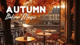 ✨ Italian Music in Venice Autumn 🍂 | Peaceful Canal Atmosphere & Fall Vibes