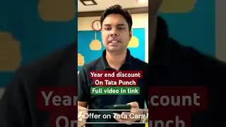 Year end discount on Tata punch #trending #shorts #car #discount December 2024
