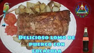 🔴 Lomo de cerdo con Coca-Cola /Lomo de Puerco con Coca Cola al horno Fácil y delicioso 😋