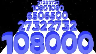 Push Harder vs Number Running (Number Master) Play 999 Asmr Game