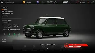Gran Turismo 7- How to tune classic mini Cooper 5 1965 - menu book no. 6