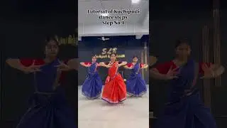 Tutorial of Kuchipudi dance steps Step No. 1 #basic #dance #slb #stepbystep #kuchipudi