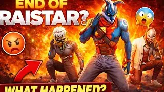 Raistar Break from Free Fire? 😢 | Full Story Explained#Raistar #FreeFire #AjjubhaiStyle #FreeFireNew