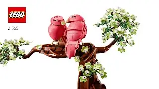 💡 Инструкции LEGO 💡 Идеи 💡 21365 💡 Влюблённые птички 💡