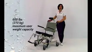 RAZ AT600 MOBILE SHOWER COMMODE CHAIR