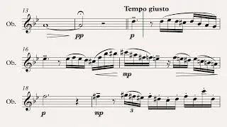 Study in G Minor for Solo Oboe (2022)