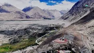 Serene Sights: Diskit Gompa and the Mystical Mountains of Nubra