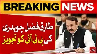 Govt And PTI Talk | Tariq Fazal Chaudhry&rsquo;s Important Suggestion to PTI | Breaking News