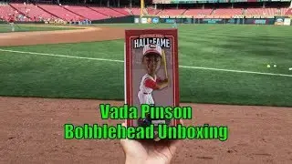 Vada Pinson Bobblehead Unboxing