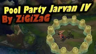 Pool Party Jarvan IV - Skin Spotlight - Custom Skin LOL [S7]