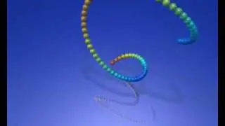 Fluid particle motion in a turbulent flow