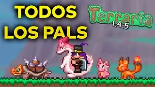 &iexcl;TODOS los nuevos Pals de Terraria 1.4.5 y c&oacute;mo conseguirlos!