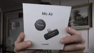 Insta360 mic air - unboxing and first sound test 
