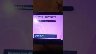 Mythical Pok&eacute;mon Zarude Gift! Mystery Gift! 🎁