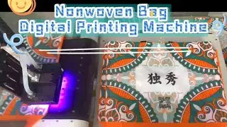CSJ-G8005C Non woven bag printer, are you ready to embrace change? #uvprinter #csjinkjetprinter