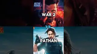 War 2 Vs Pathan 1st  Day Box Office Comparison 🎥🔥 #shorts #movie