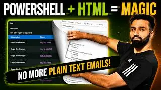 Create Professional HTML Email Reports with PowerShell