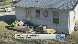 Meth lab arrests in Garrard County