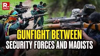 Crackdown On Terror Red: Gunfight Between Security Forces And Maoists, 2 Jawans Injured