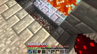 Minecraft Semi-Automatic Obsidian Factory