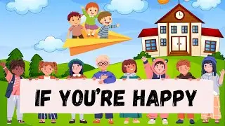 If You’re Happy and You Know It 👏 | Clap Your Hands | Nursery Rhymes for Kids @XYZKIDSCLUB
