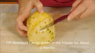 How to Cut Pineapple Properly - Peel a Pineapple    Quick Tip Tuesday E2