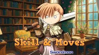 Ragnarok Battle Offline Swordman Male All Skill and Moves