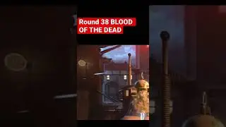 Blood Of The Dead EASTER EGG ON ROUND 38 #blackops4 #blackops #zombies #shorts #subscribe