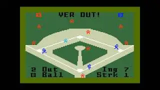 Intellivision Baseball League: Upmonsters at Beamriders