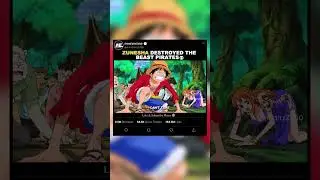「 Zunesha Destroyed The Beast Pirates💀」- EDIT | #onepiece #shorts #luffy #nami