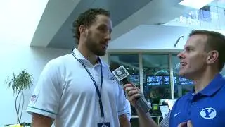 BYU Football Media Day Interview - Dolphins Long Snapper John Denney - 06.22.18