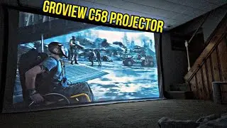 GROVIEW C58 700 ANSI 4k Projector Review