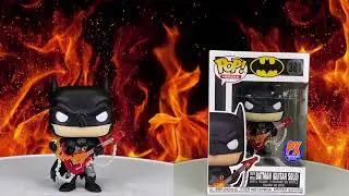 Funko Pop! Dark Nights: Death Metal Batman with Guitar (Стикер PX)
